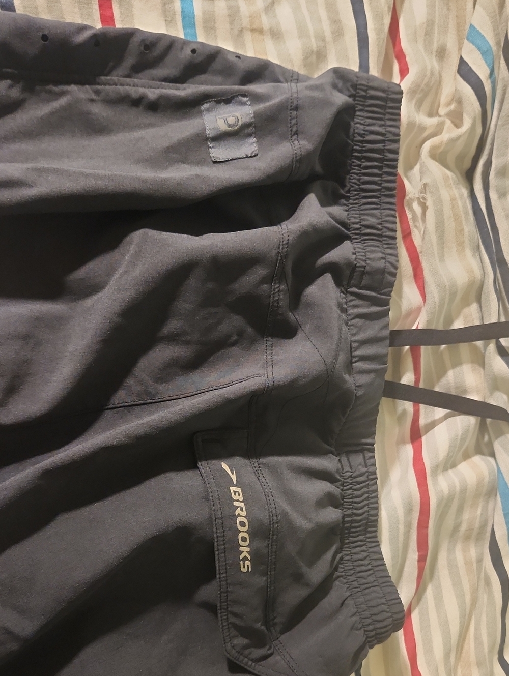 Brooks Pure Project Track Running Joggers Pants Womens Small Gray Slate Graphite - Picture 7 of 15